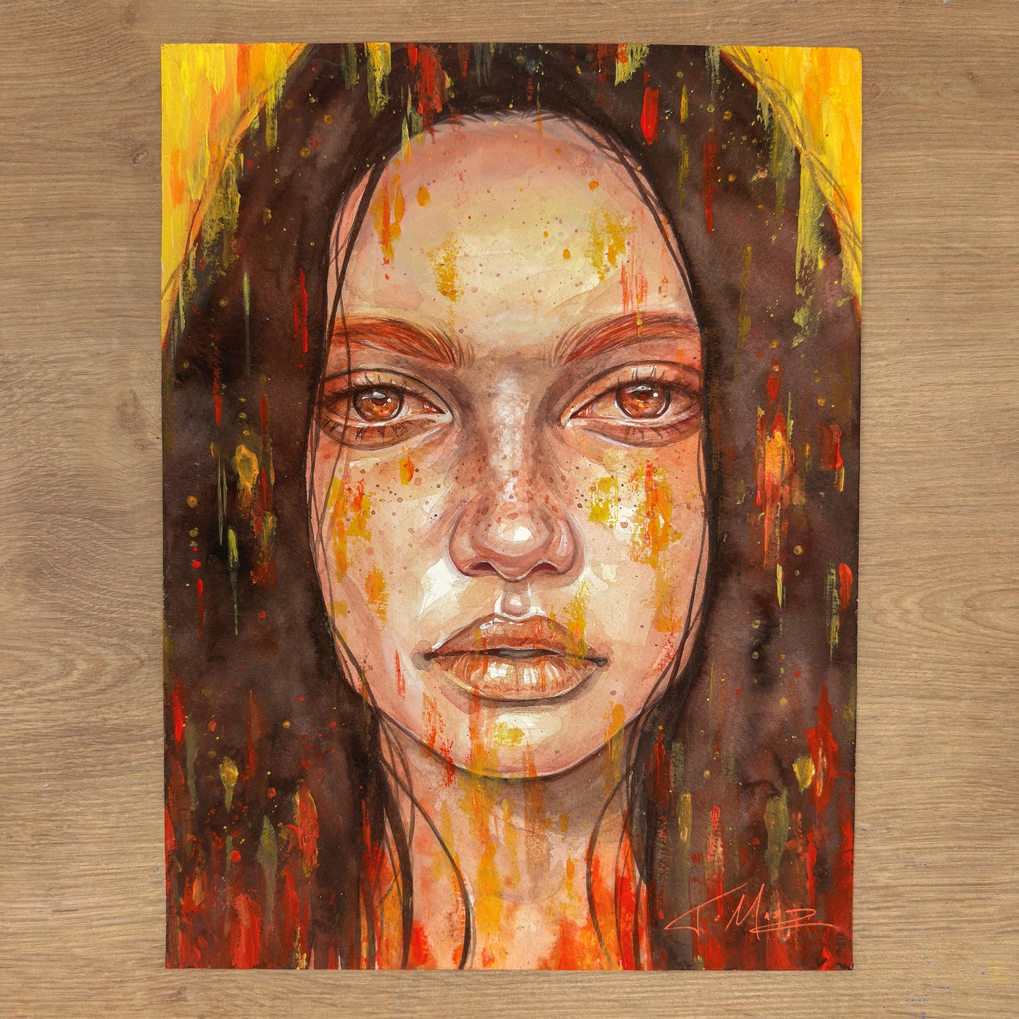 Magma - Original Painting