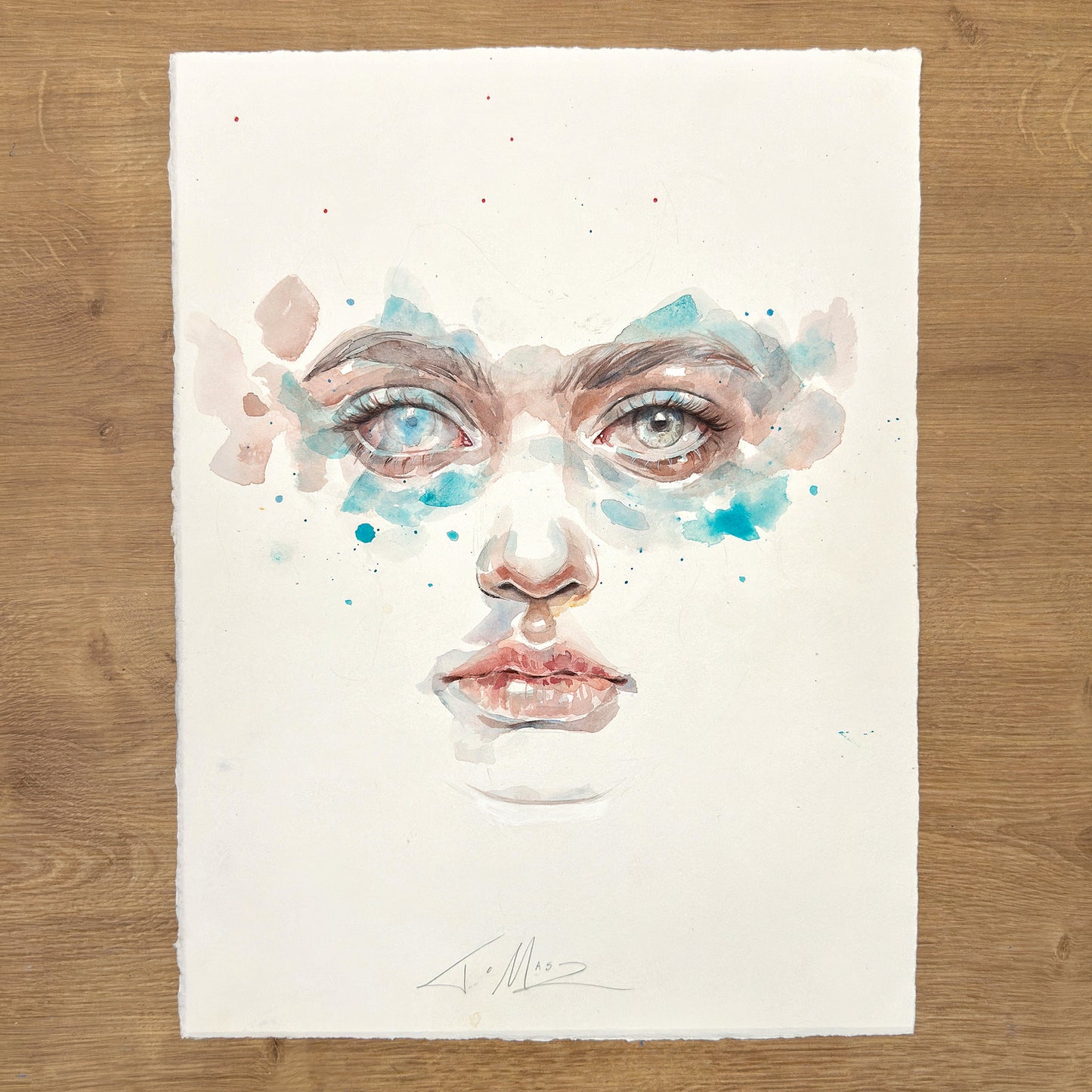 Teal - Original Painting